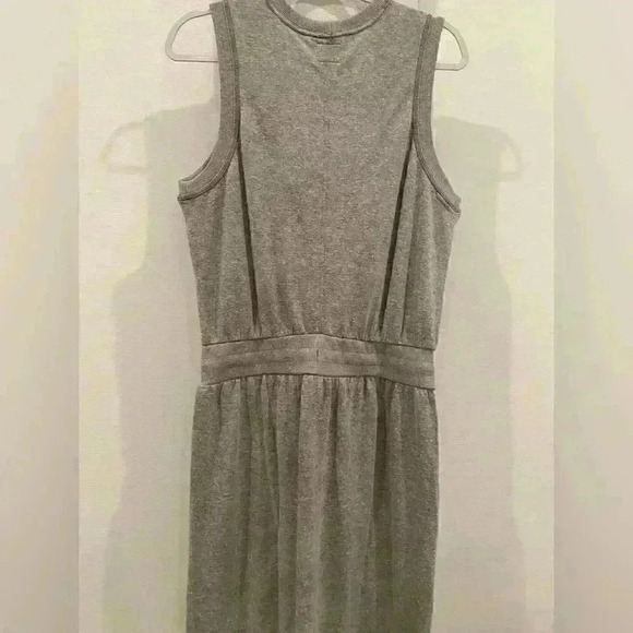 NWT prAna Heather Gray Cozy Up Beach Hopper Blouson Dress Sz M - Picture 6 of 6